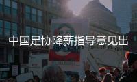 中国足协降薪指导意见出炉：分级 年薪59万以下不降