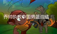 乔帅执教中国男篮战绩：世界杯第29亚运会铜牌