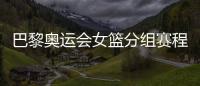 巴黎奥运会女篮分组赛程确定 与塞尔维亚同组