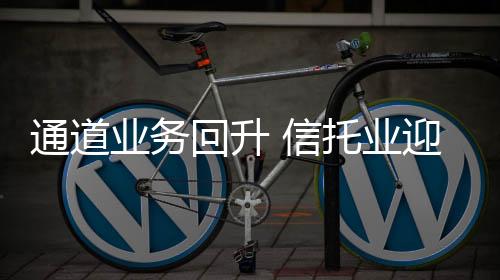 通道业务回升 信托业迎来久违的高速增长