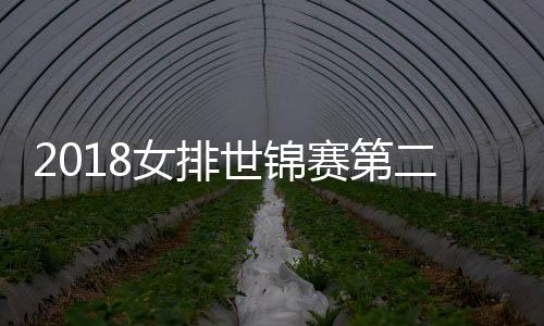 2018女排世锦赛第二阶段完整赛程时间表 1/8决赛中国队赛程